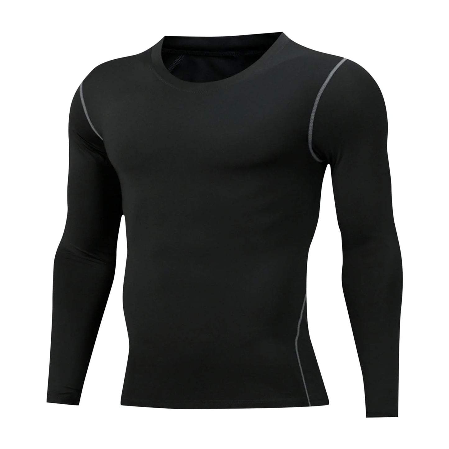 1 or 3 Pack Men'S Thermal Long Sleeve Compression Shirts, Winter Gear Sports Base Layer Top, Athletic Running T-Shirt